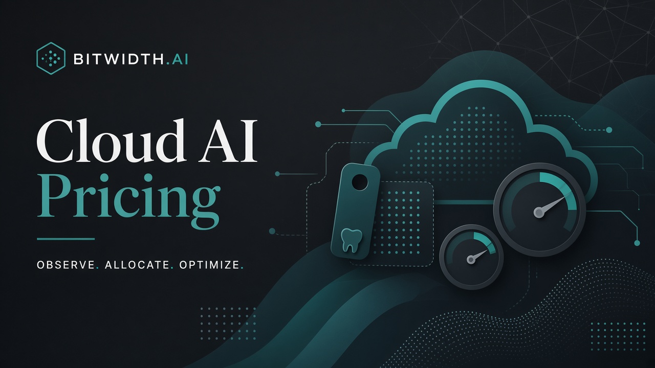 Cloud AI pricing — subscriptions and API usage