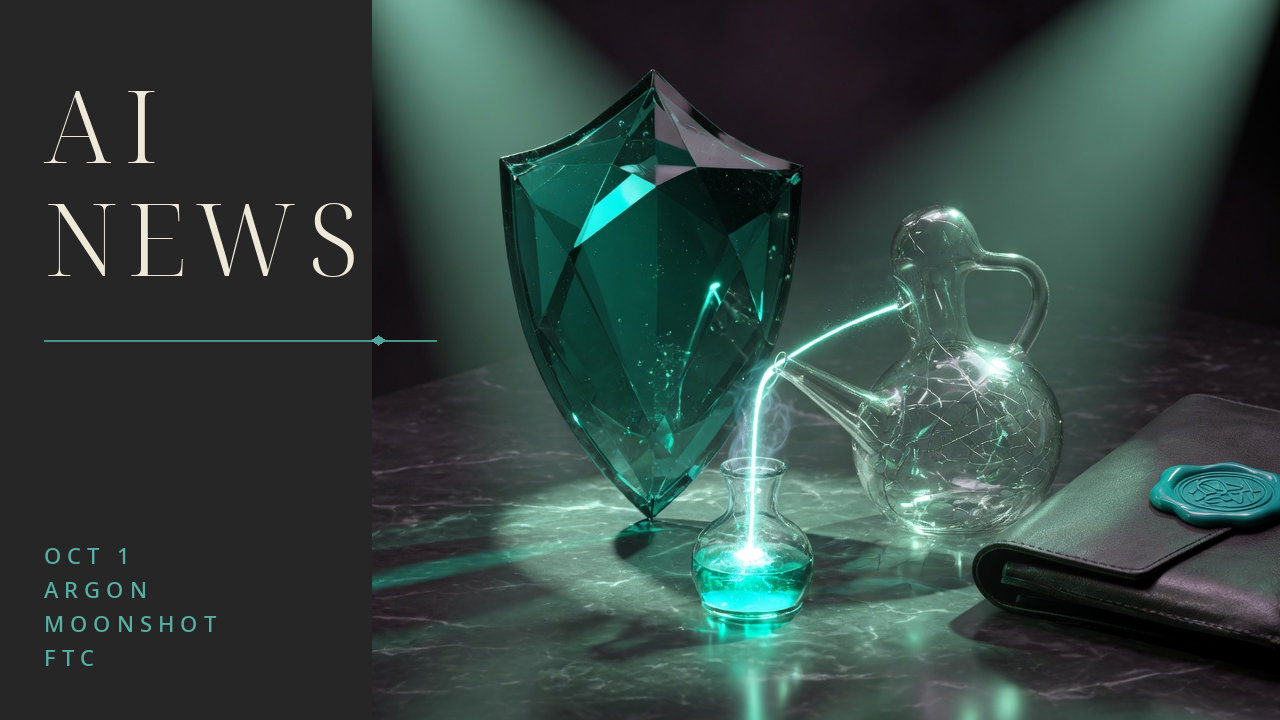 AI News digest — Argon, Moonshot, FTC