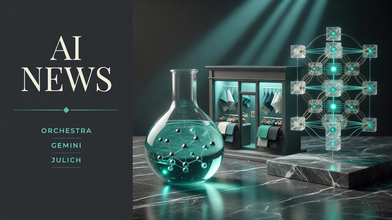 AI News digest — Orchestra, Gemini, Jülich