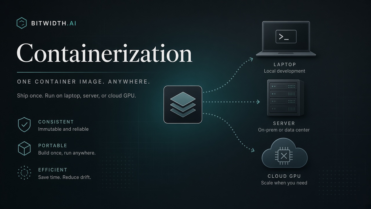 Containerization for AI workflows