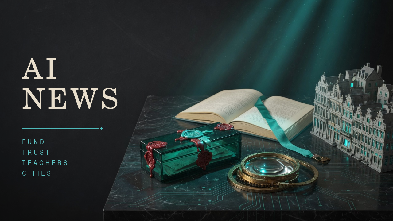 AI News digest — Fund, Trust, Teachers, Cities