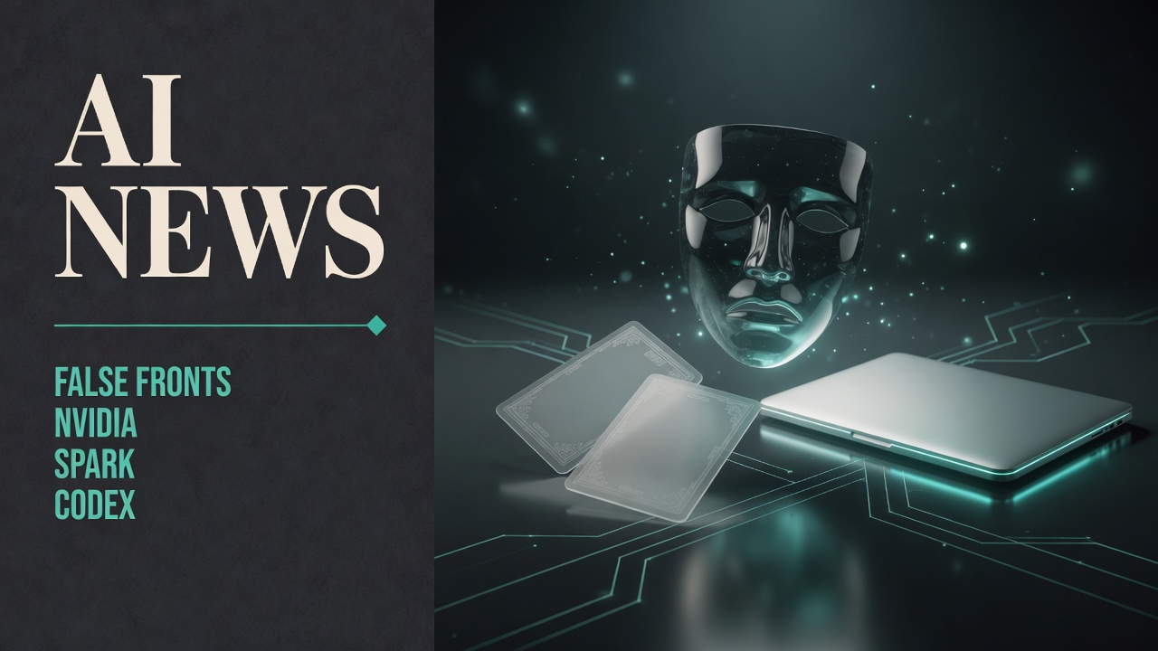 AI News digest — False fronts, NVIDIA, Spark, Codex