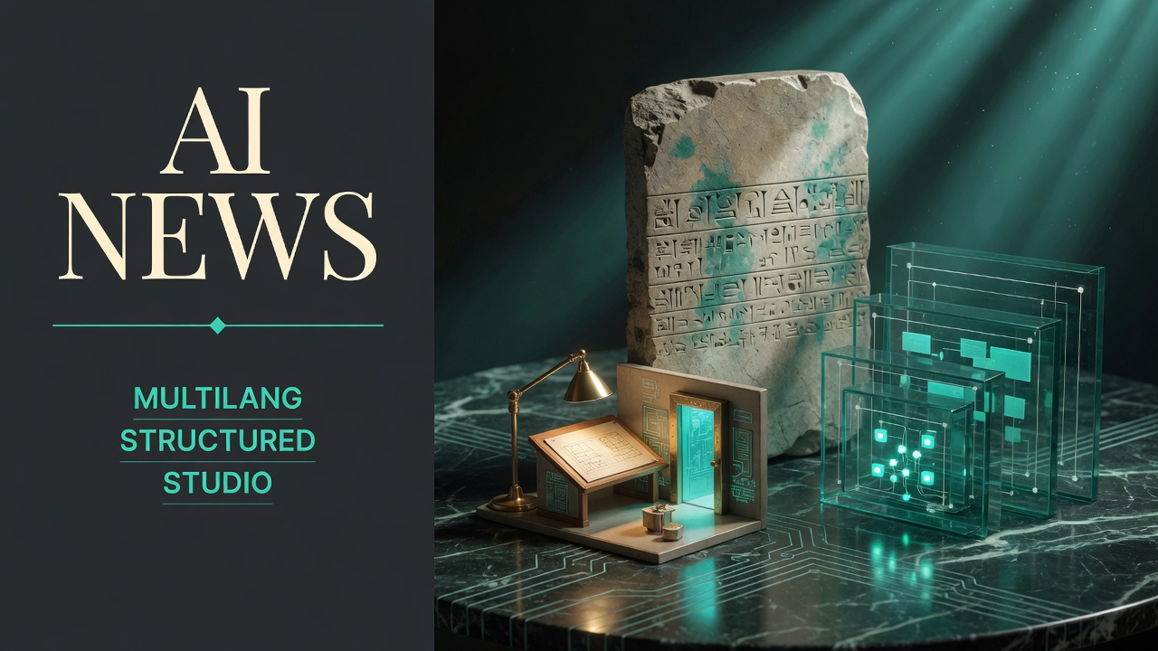 AI News digest — MultiLang, Structured, Studio